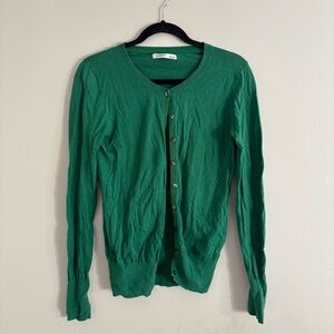 Old Navy Vibrant Green Knit Top